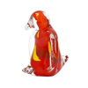 Pingwin czerwony - szklana figurka