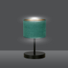 lampa stołowa z zielonym abażurem - Lampki nocne zielone