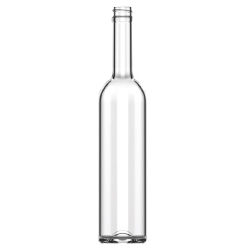 Nowoczesna szklana butelka 500ml - paleta 1620 szt.
