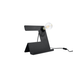 Lampa biurkowa E27 Incline czarna