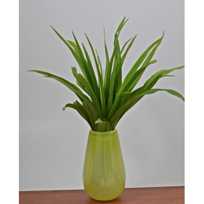 Zielony wazon - Szkło artystyczne