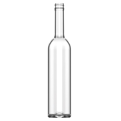 Nowoczesna szklana butelka na soki, nalewki, syropy 500ml