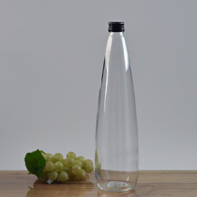 Elegancka szklana butelka do soku nalewek lemoniady 750ml