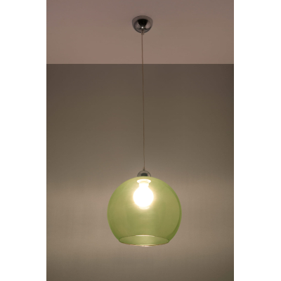 Elegancka lampa wisząca Kula 30 cm - zielona Ball