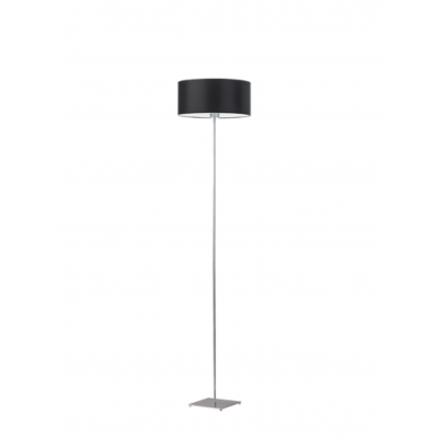 Minimalistyczna, prosta lampa podłogowa czarna