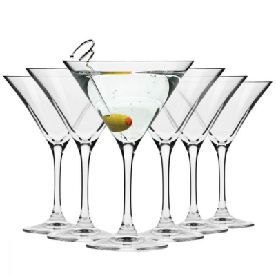Eleganckie kieliszki do martini 150ml Komplet 6 szt