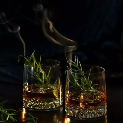 Ekskluzywne szklanki do whisky z grubym dnem 300ml