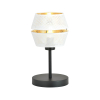 Biała lampka nocna  - lampy stołowe