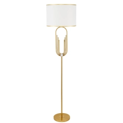 lampa stojąca glamour złota
