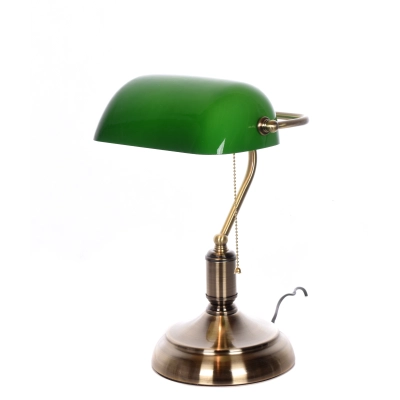 lampka biurkowa zielona