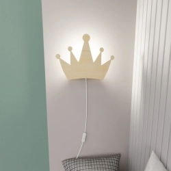 oświetlenie pokoju młodzieżowego - lampa korona